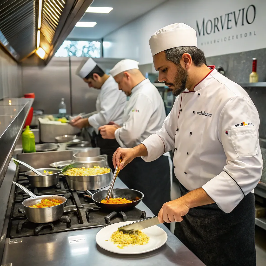 MORVEXIO culinary team in action